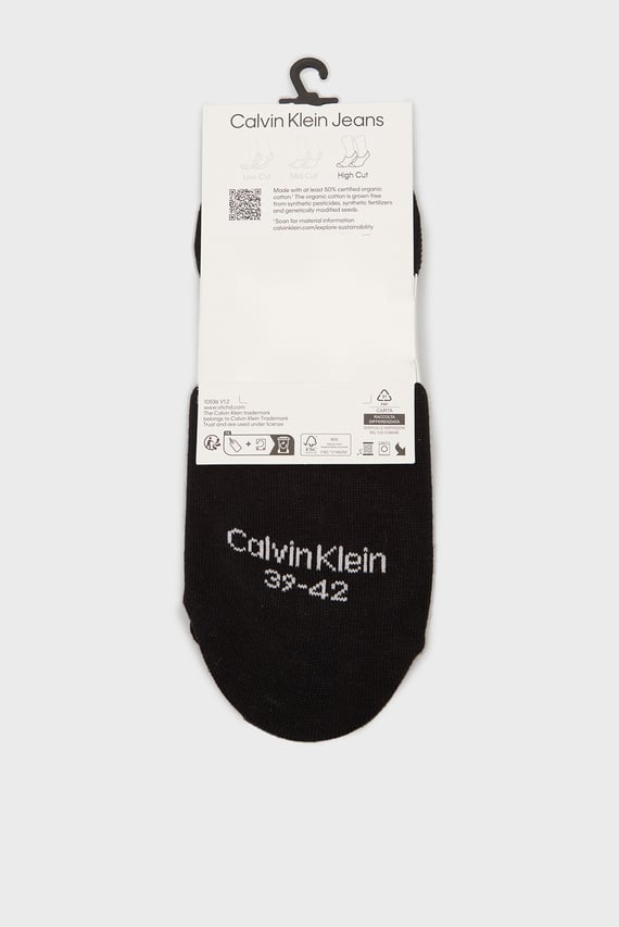 Следы CKJ WOMEN FOOTIE HIGH CUT 2P MONO