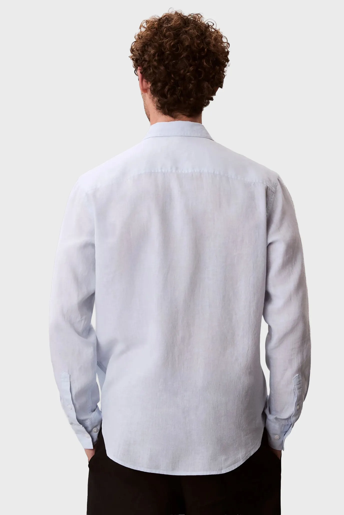 Рубашка LS SOLID CASUAL LINEN CLASSIC SH 4