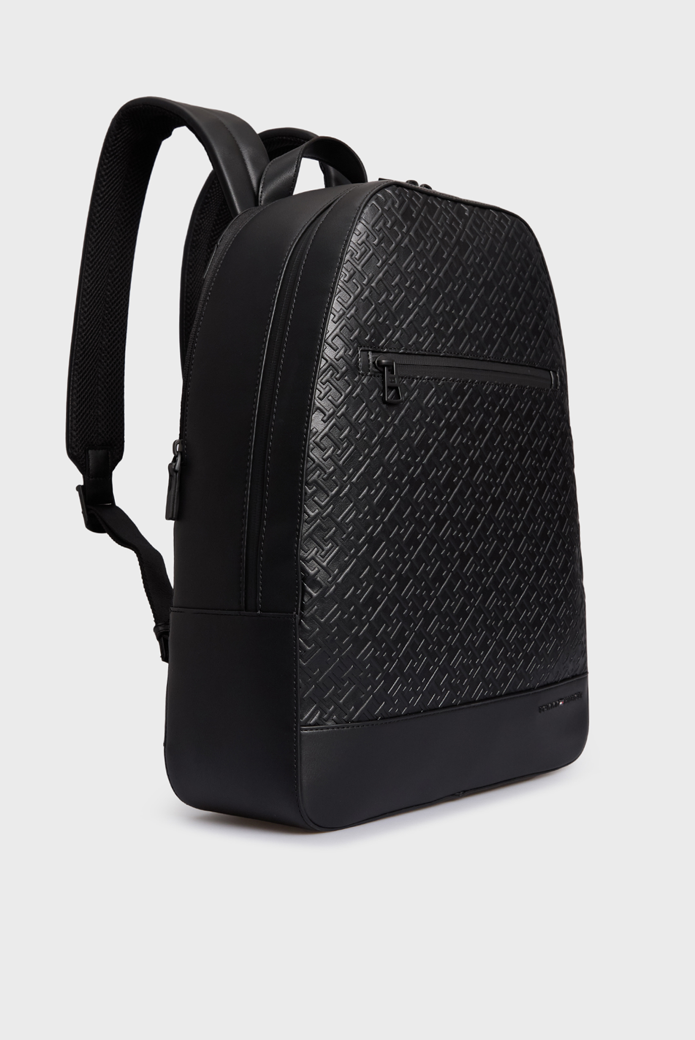 Мужской черный рюкзак TH MONOGRAM BACKPACK 3