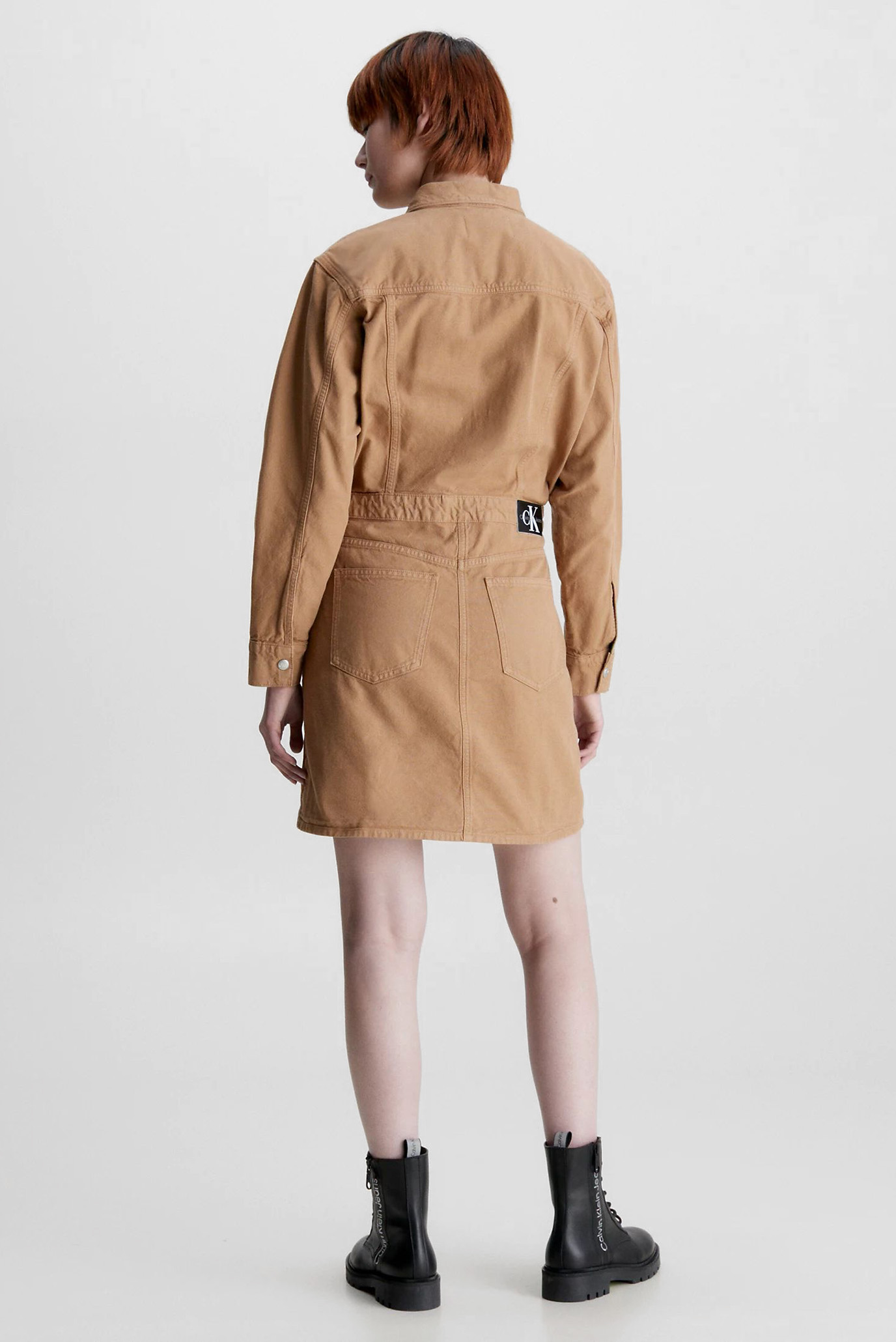 Платье TRUCKER DRESS CANVAS 2