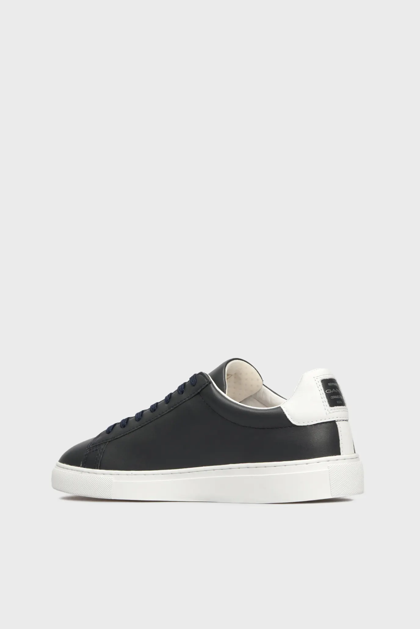 Мужские темно-синие кожаные кеды DENVER 9