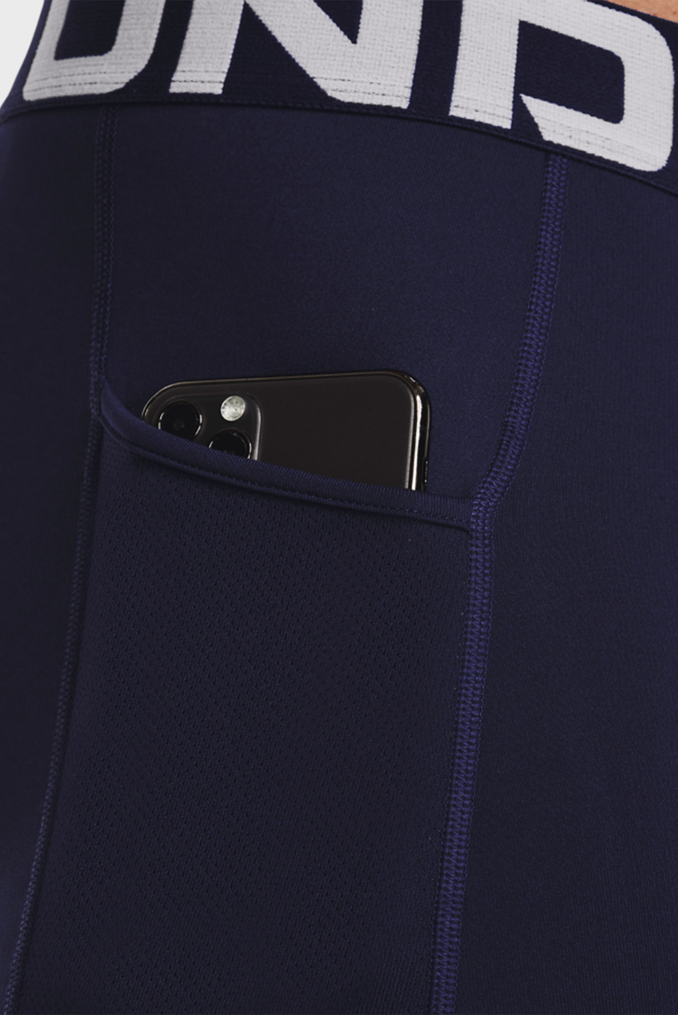 Мужские темно-синие термобрюки UA CG Armour Leggings 10