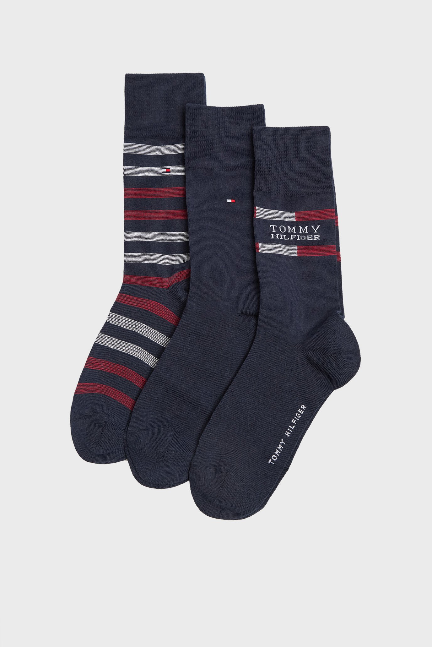 Набор носков TH MEN SOCK 3P GIFTBOX TOMMY STRITommy Hilfiger Набор носков TH MEN SOCK 3P GIFTBOX TOMMY STRI 2