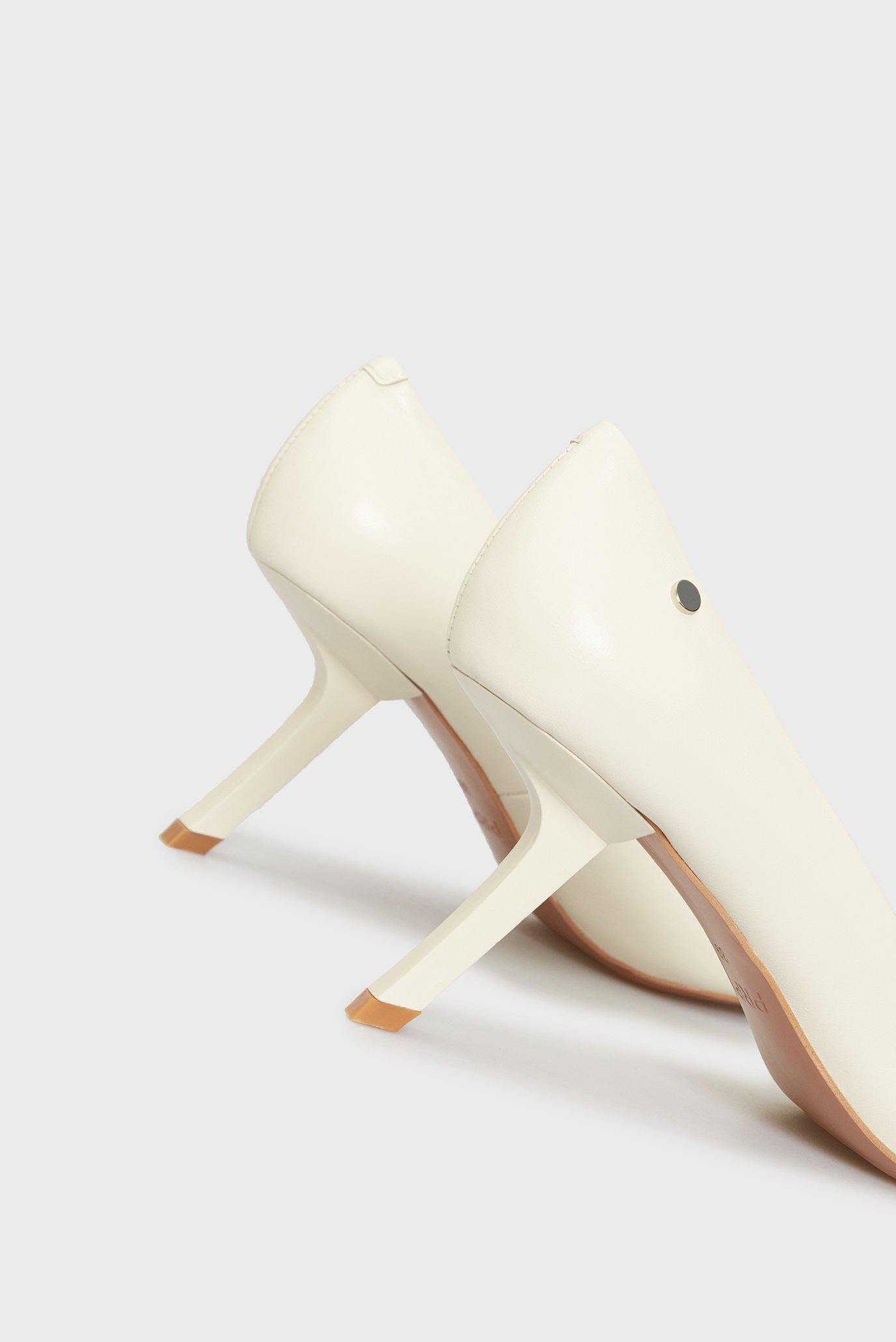 Женские белые кожаные лодочки Ruth 4