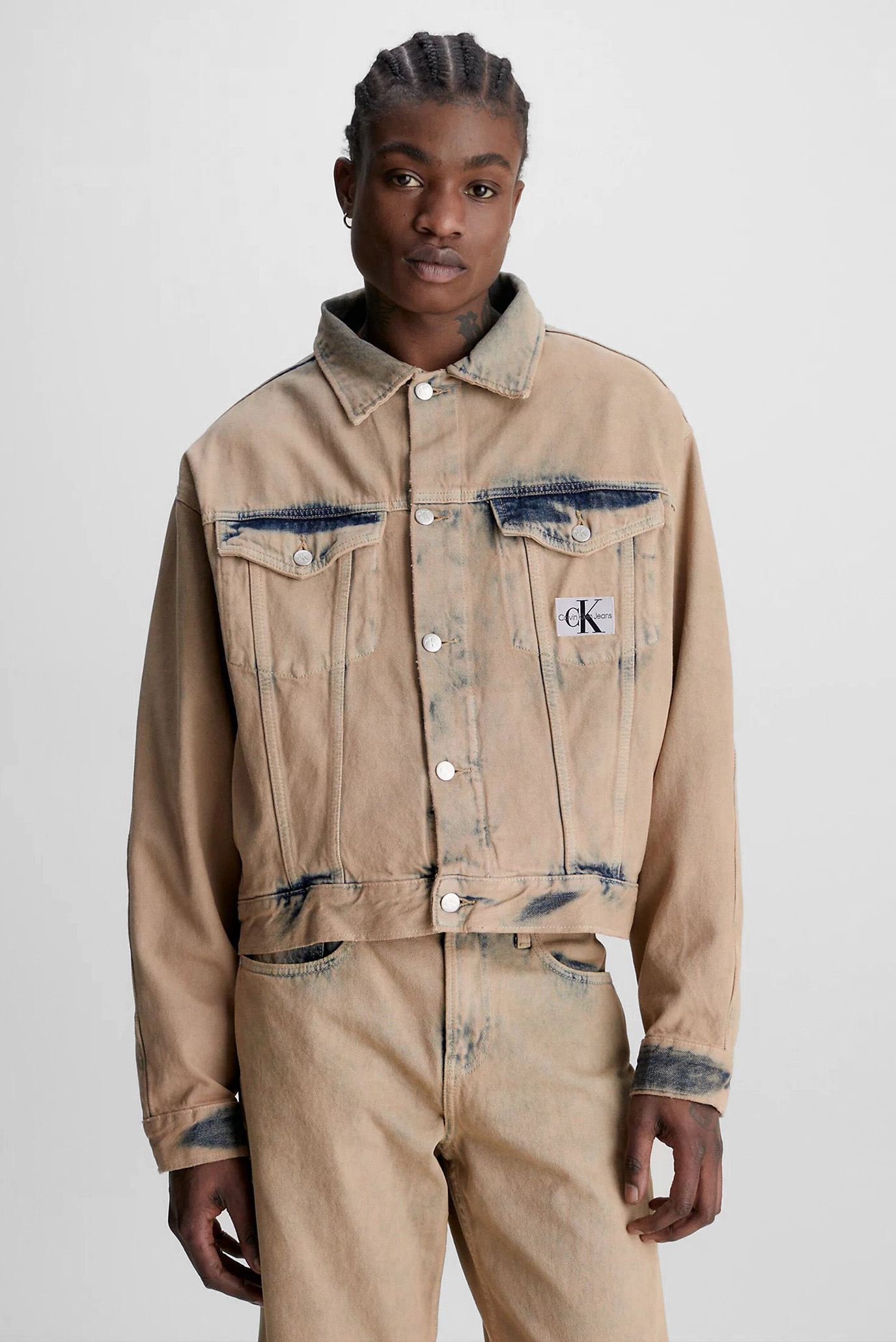 Куртка джинсовая BOXY PANEL DENIM JACKET 2