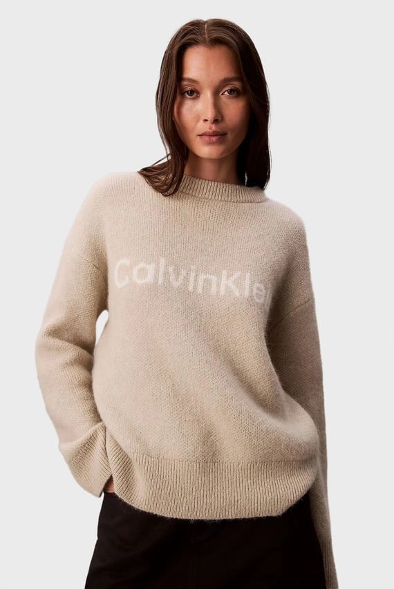 Свитер Alpaca Logo Sweater Calvin Klein