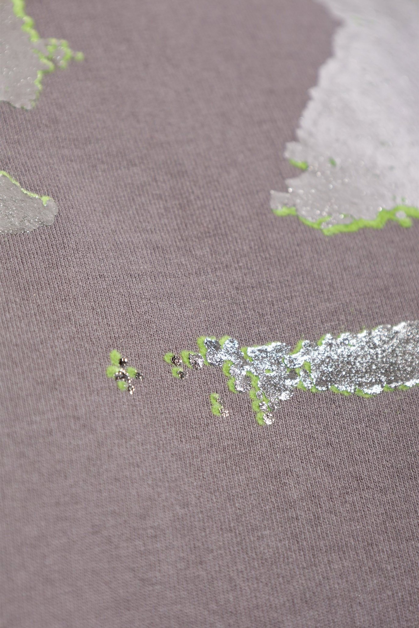 Женская серая футболка T-UNCUTIE-LONG-P14 2