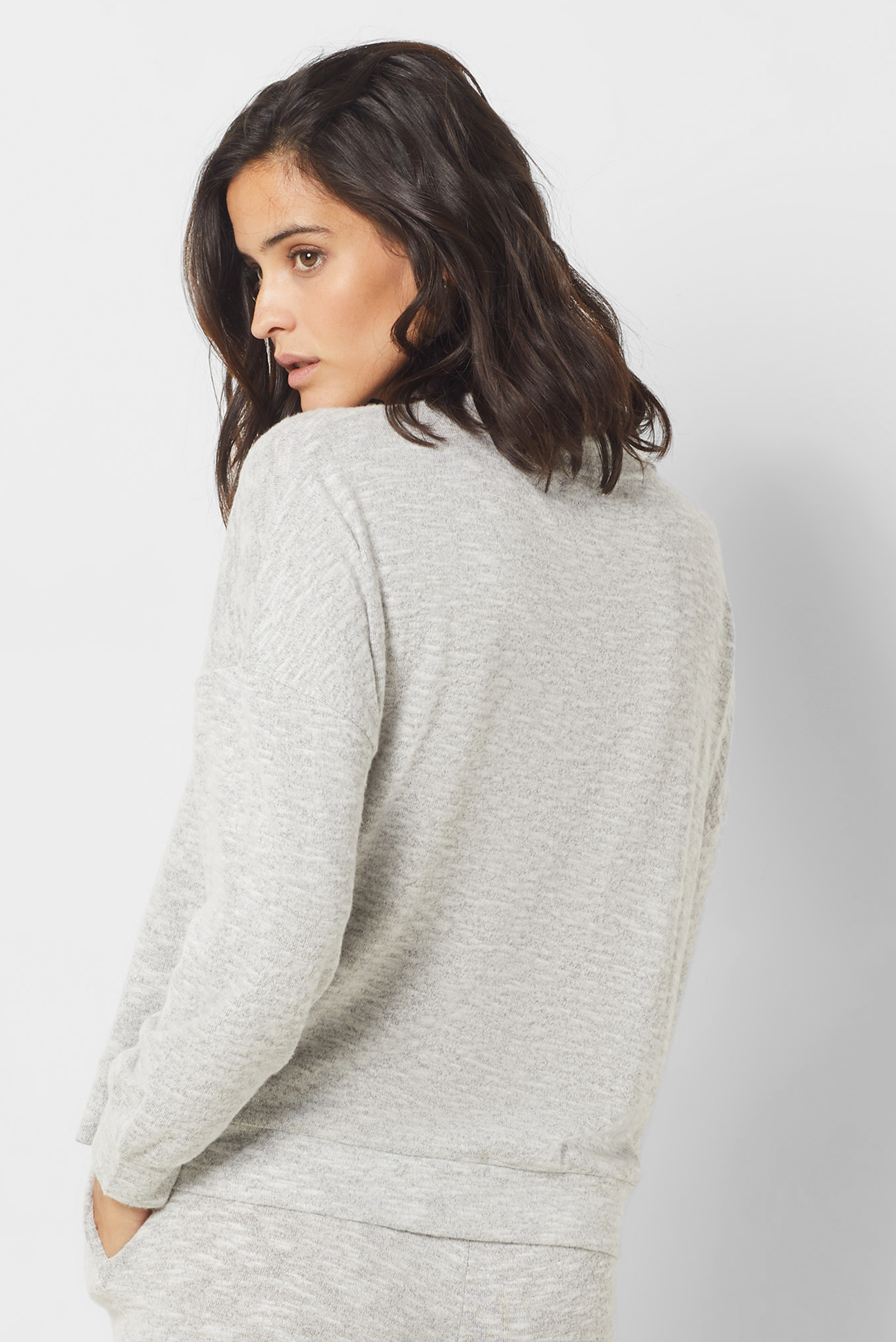 Халат JUE _ JOJIE - SWEAT SHIRT - GRIS 4