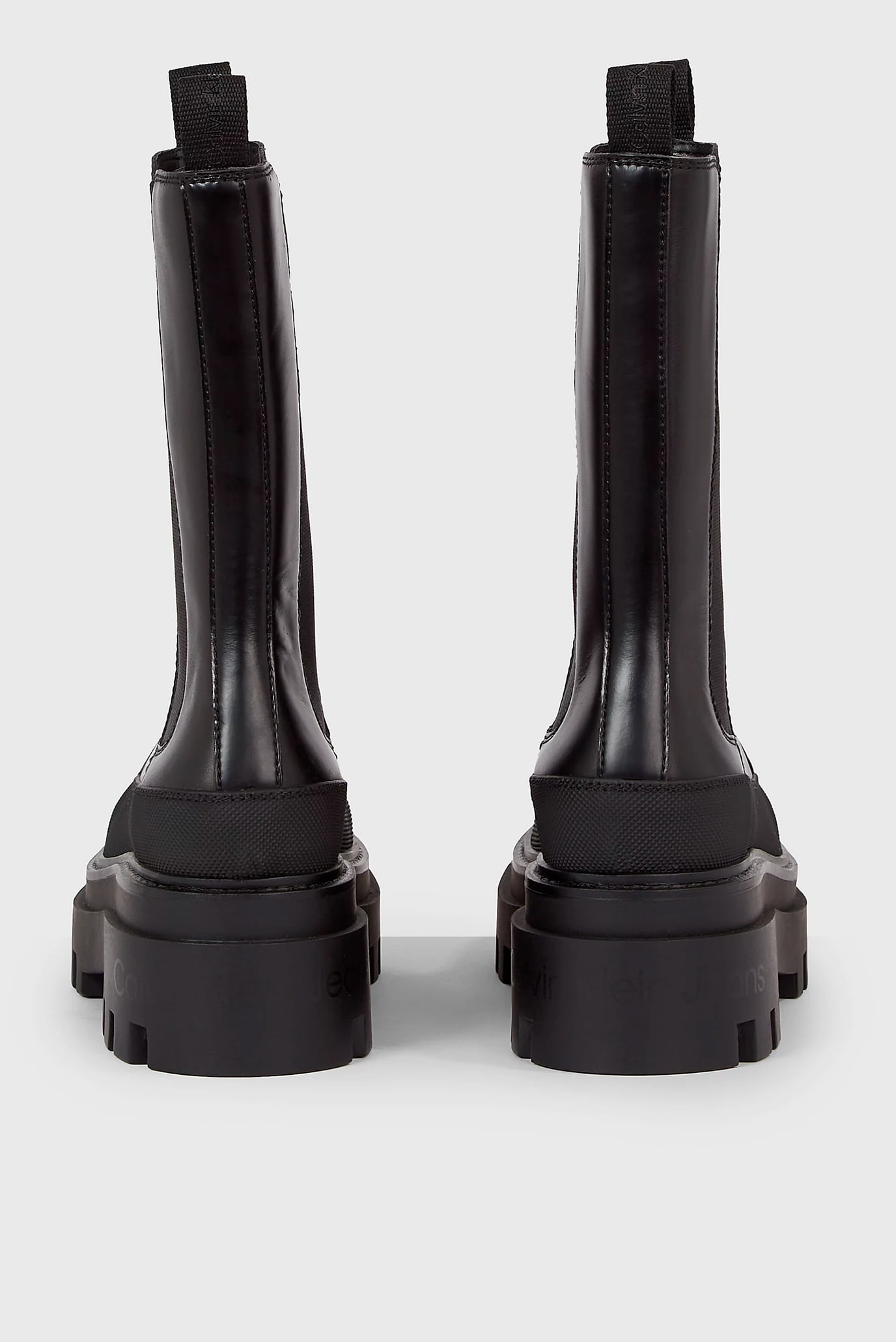 Женские черные челси FLATFORM CHELSEA BOOT LTH WN 3