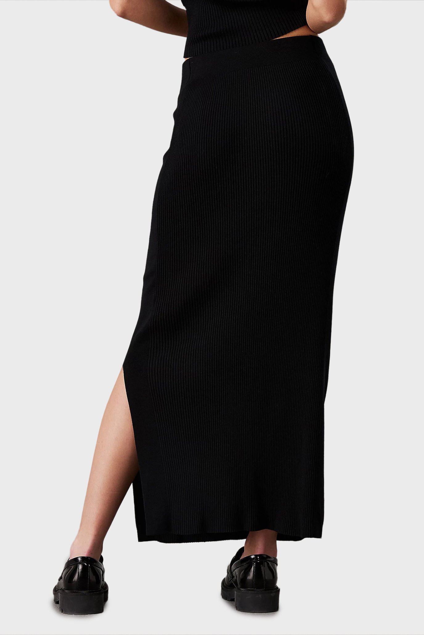 Женская черная юбка WOVEN LABELCalvin Klein Jeans Женская черная юбка WOVEN LABEL 3