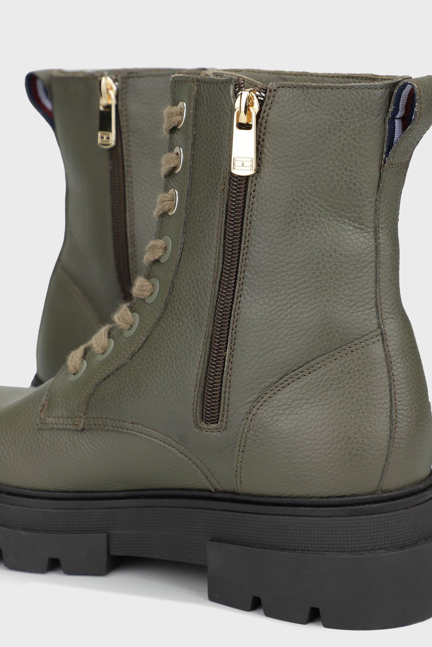 Ботинки BICOLOR LEATHER LACE-UP 5