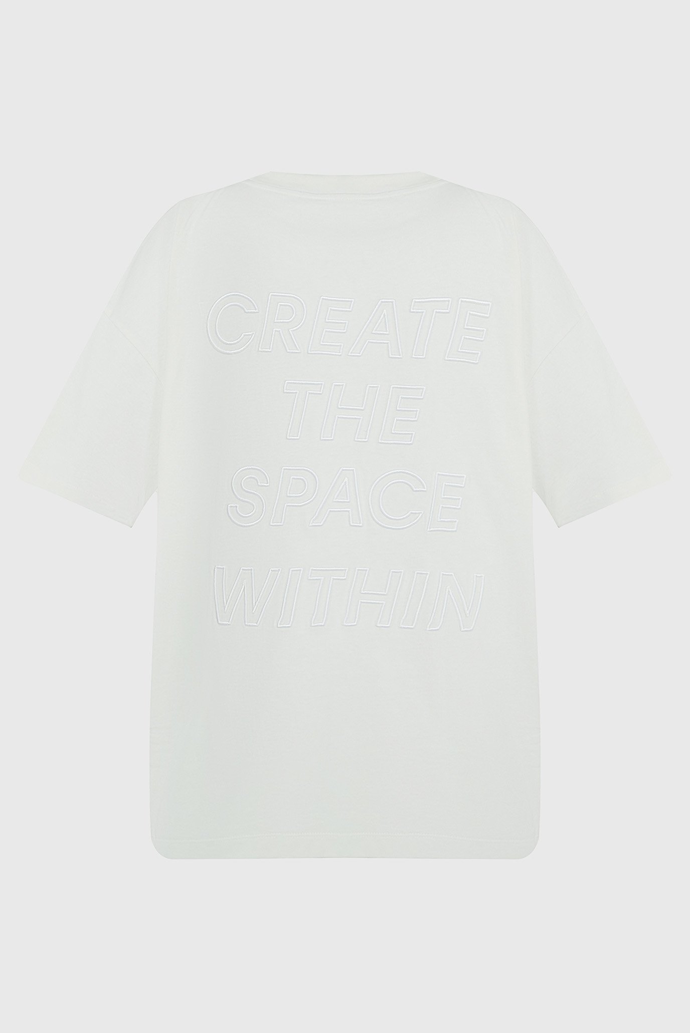 Футболка/EMBROIDERED SLOGAN BOYFRIEND TEE 2