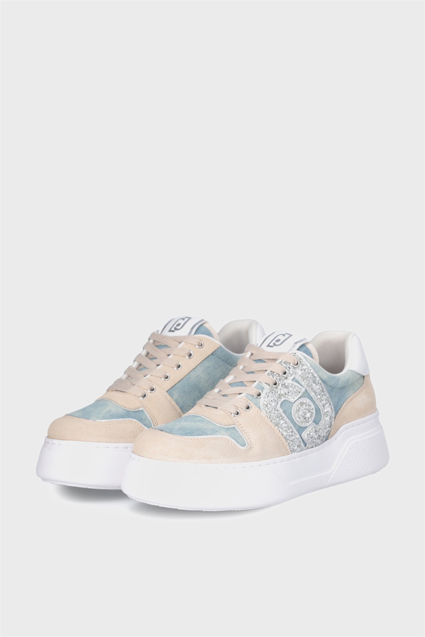 Кеды TAMI 13 - SNEAKER DENIM COW SUEDE GLIT SAVANA DENIM 3