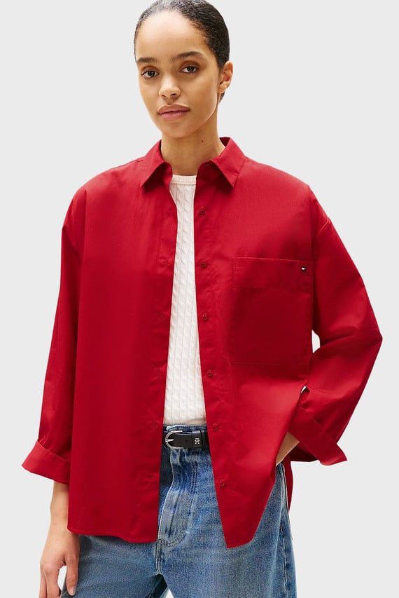 Рубашка/ESS POPLIN NEW EASY SHIRT