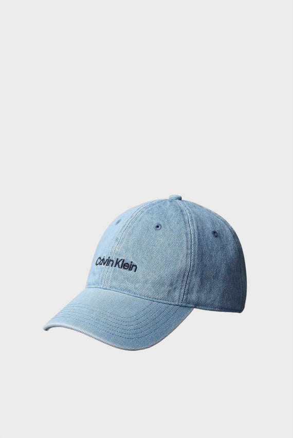 Кепка LOGO Calvin Klein EMB ON DENIM