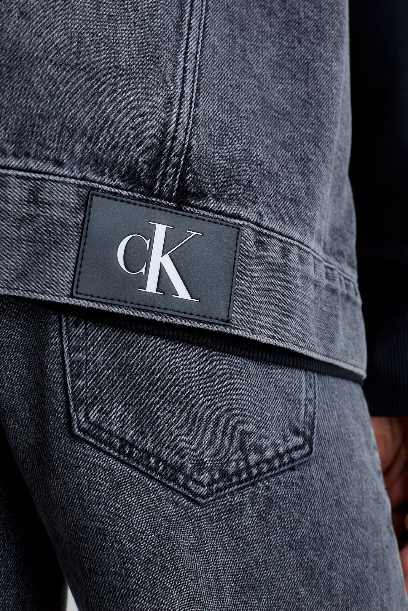 Жилет OVERSIZED ZIP DENIM VEST 5