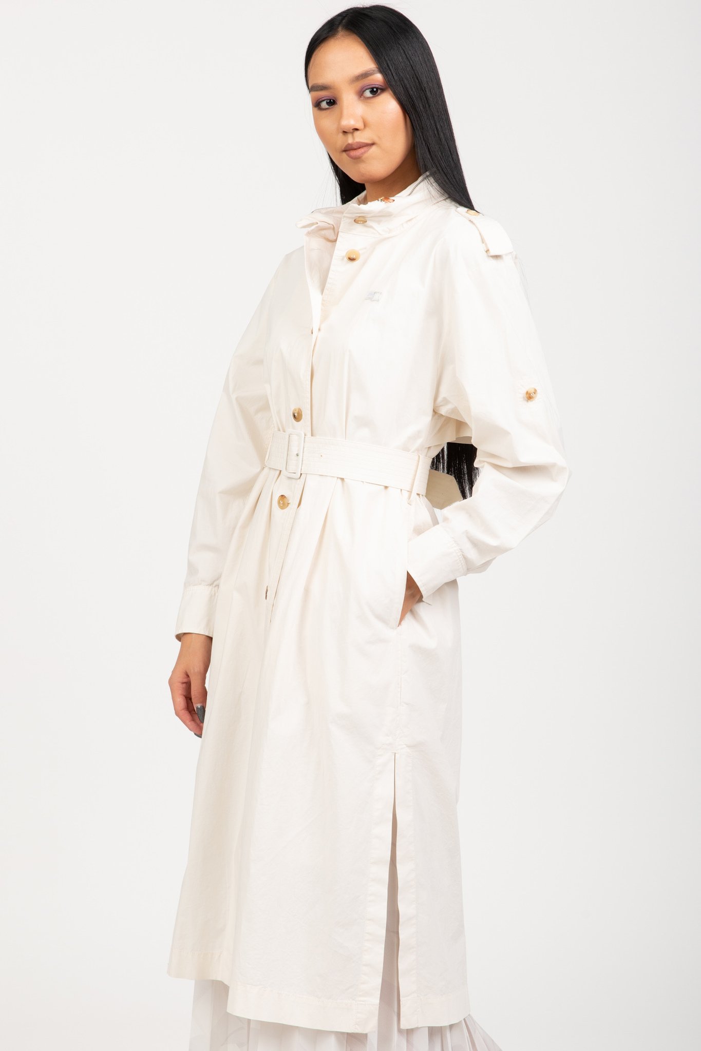 Плащ ICON COTTON FLUID TRENCHTommy Hilfiger Плащ ICON COTTON FLUID TRENCH 3
