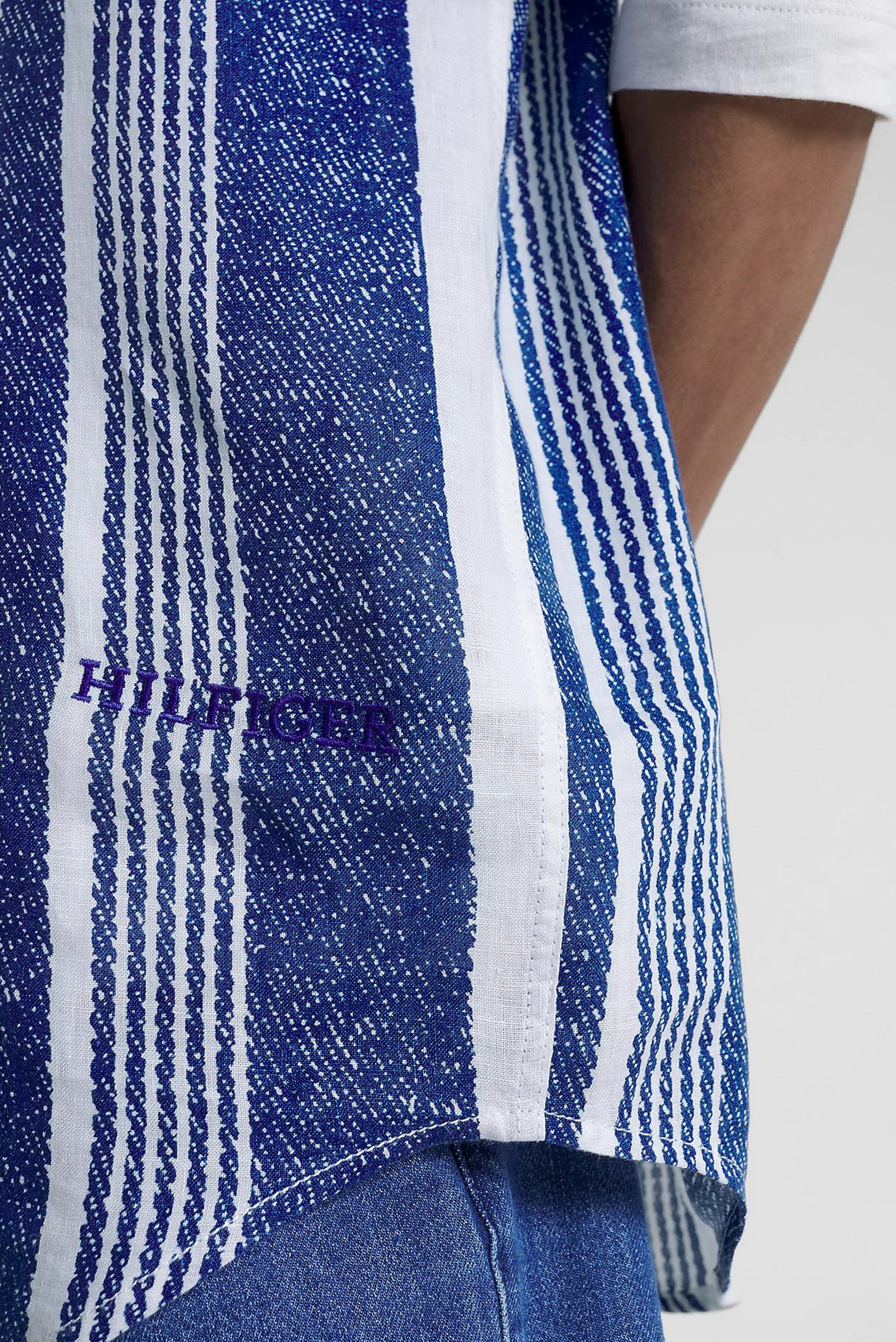 Рубашка с коротким рукавом HAND PAINTED STRIPE SHIRT S S 5