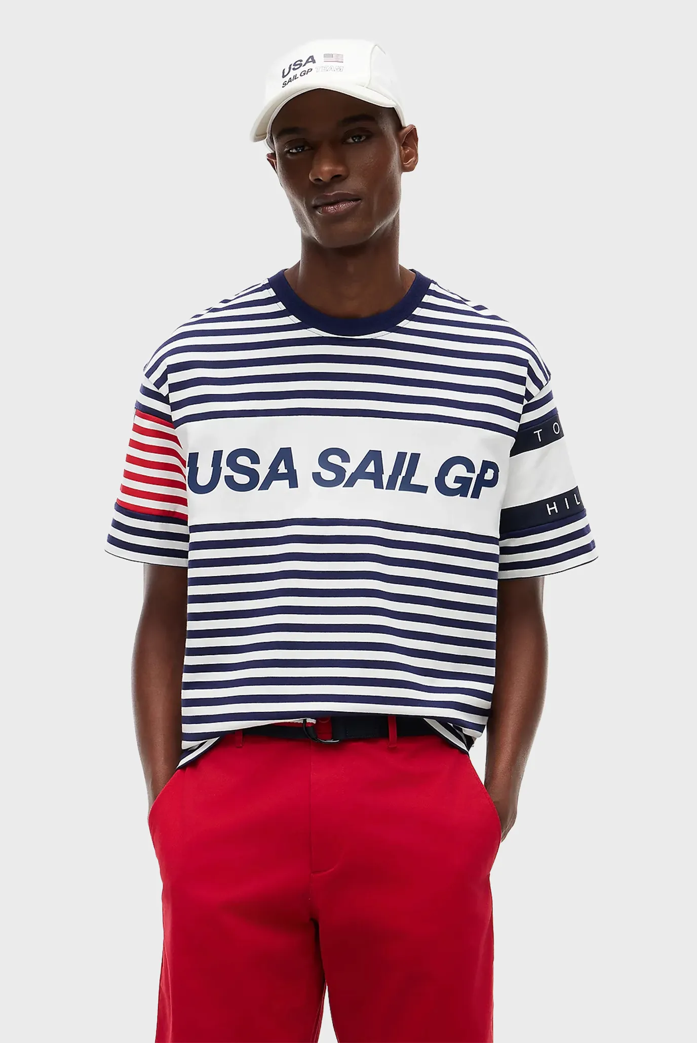 Футболка US SAILGP MARINE STRIPE TEE 2