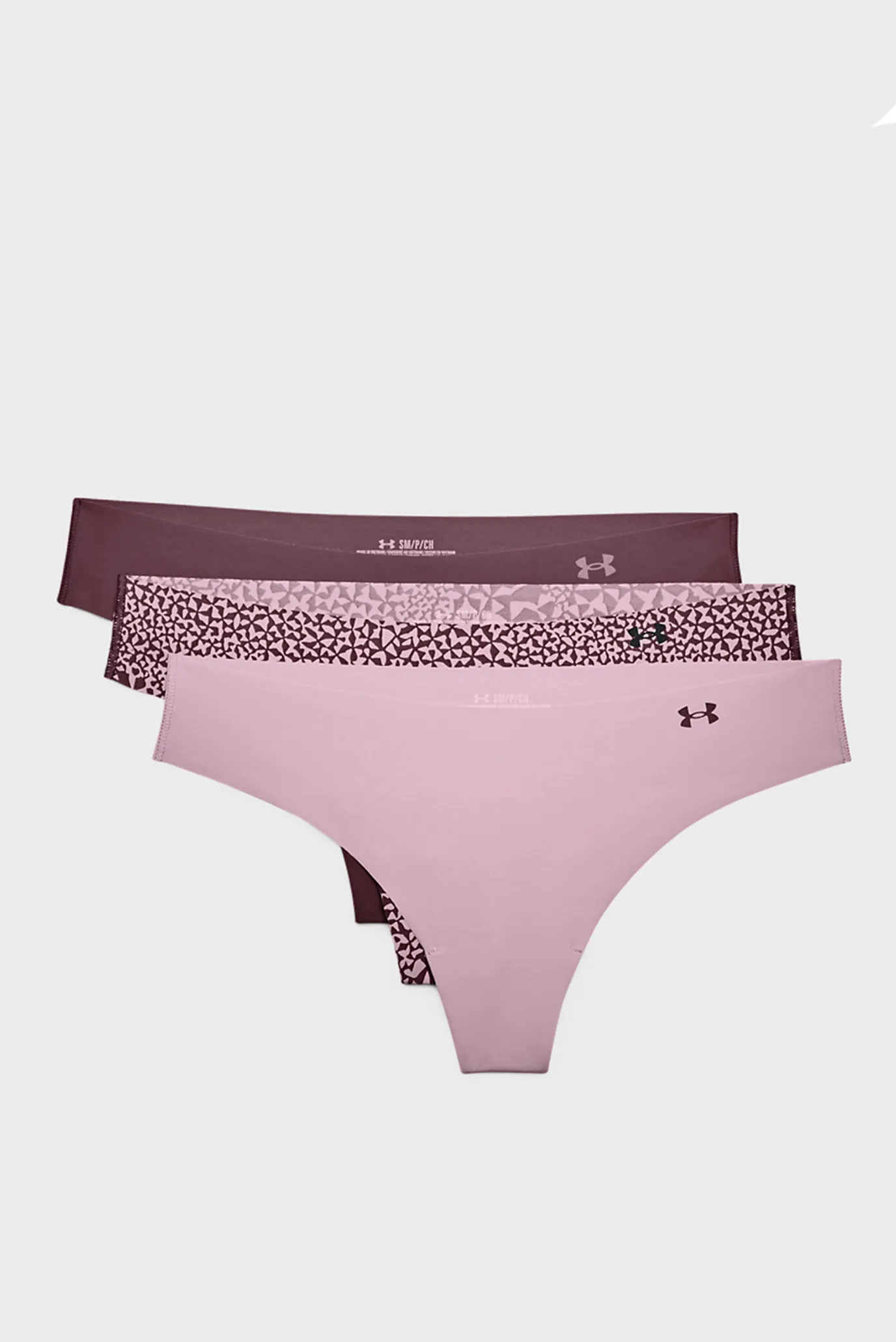 Женские трусики (3 шт) PS Thong Print Under Armour 1325617-698 — FR Group