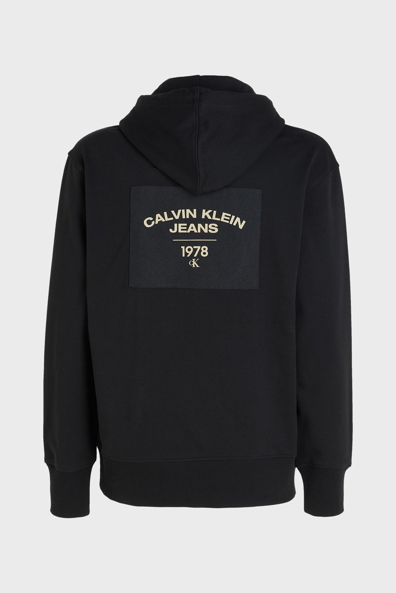 Мужское черное худи CANVAS CURVE GRAPHIC 2