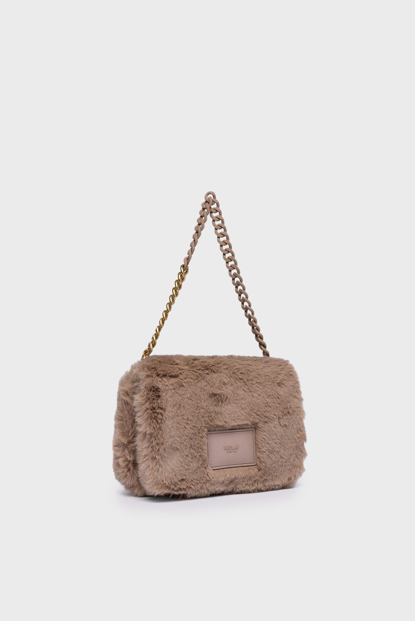 Женская бежевая сумка 5