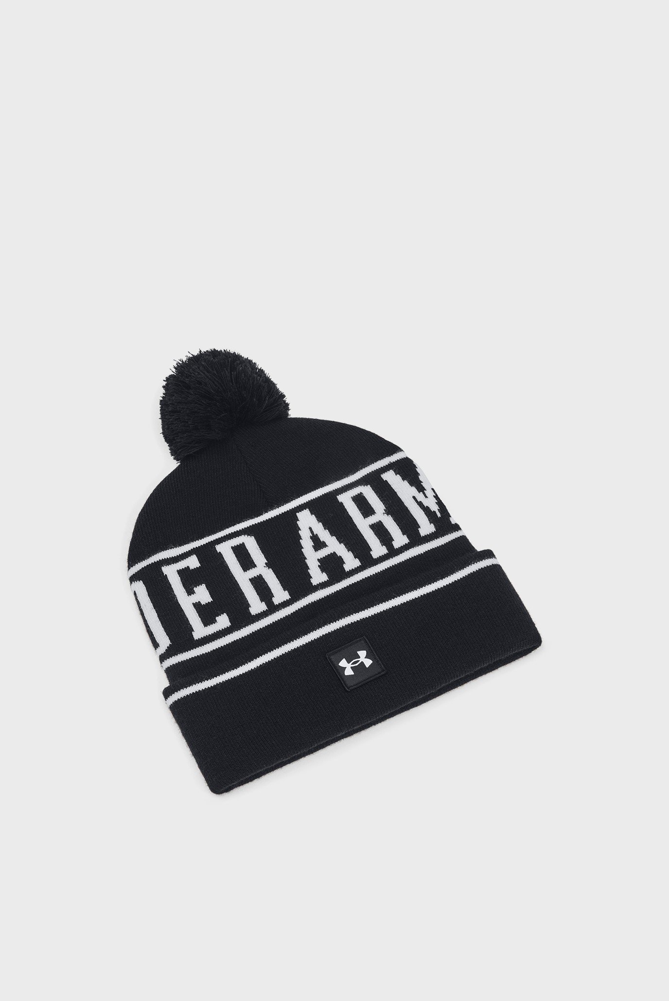 Мужская черная шапка M Halftime Pom Beanie 1