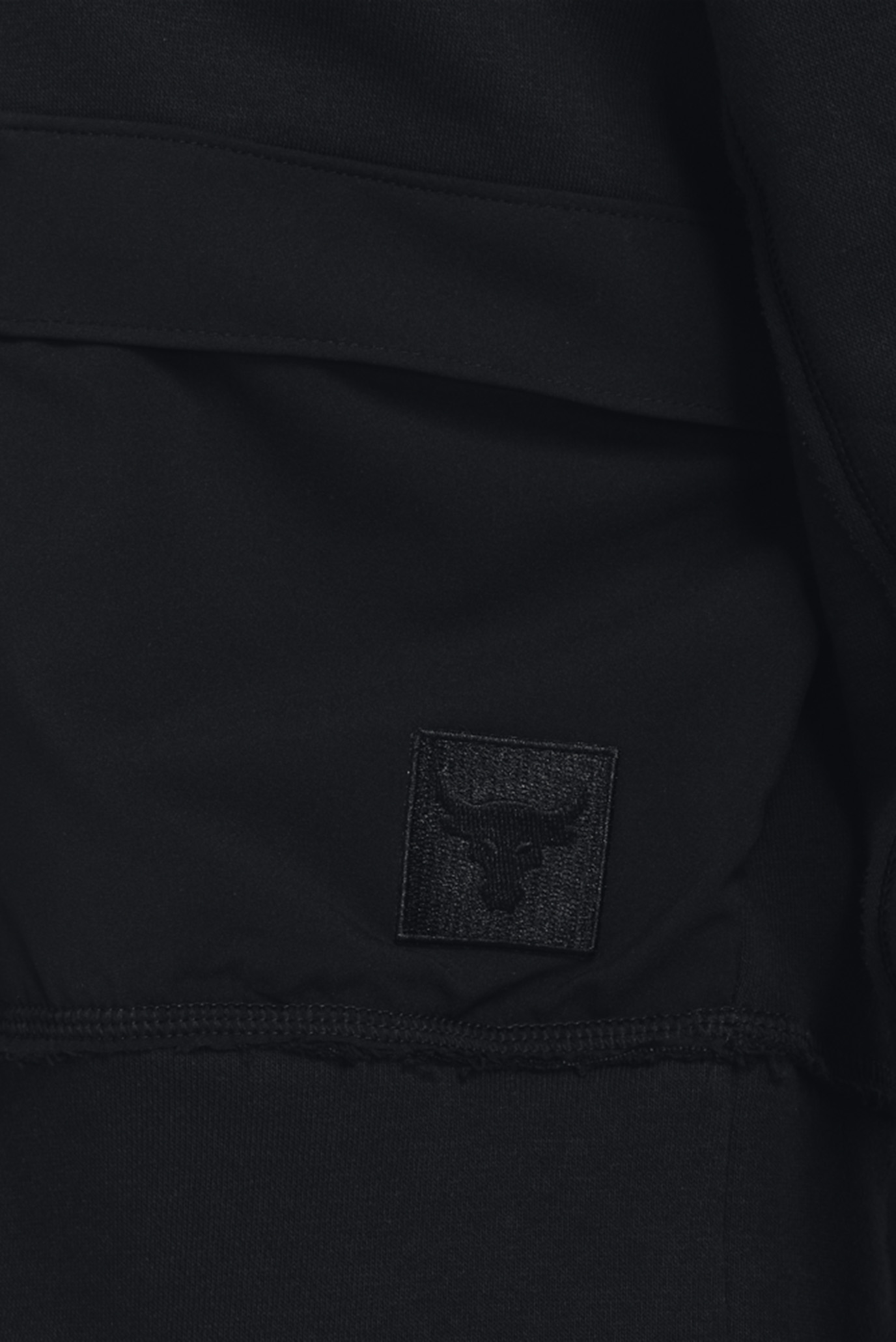 Женский черный свитшот UA Prjct Rock Fleece Crew 10