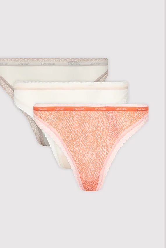 Набор белья THONG 3PK Calvin Klein
