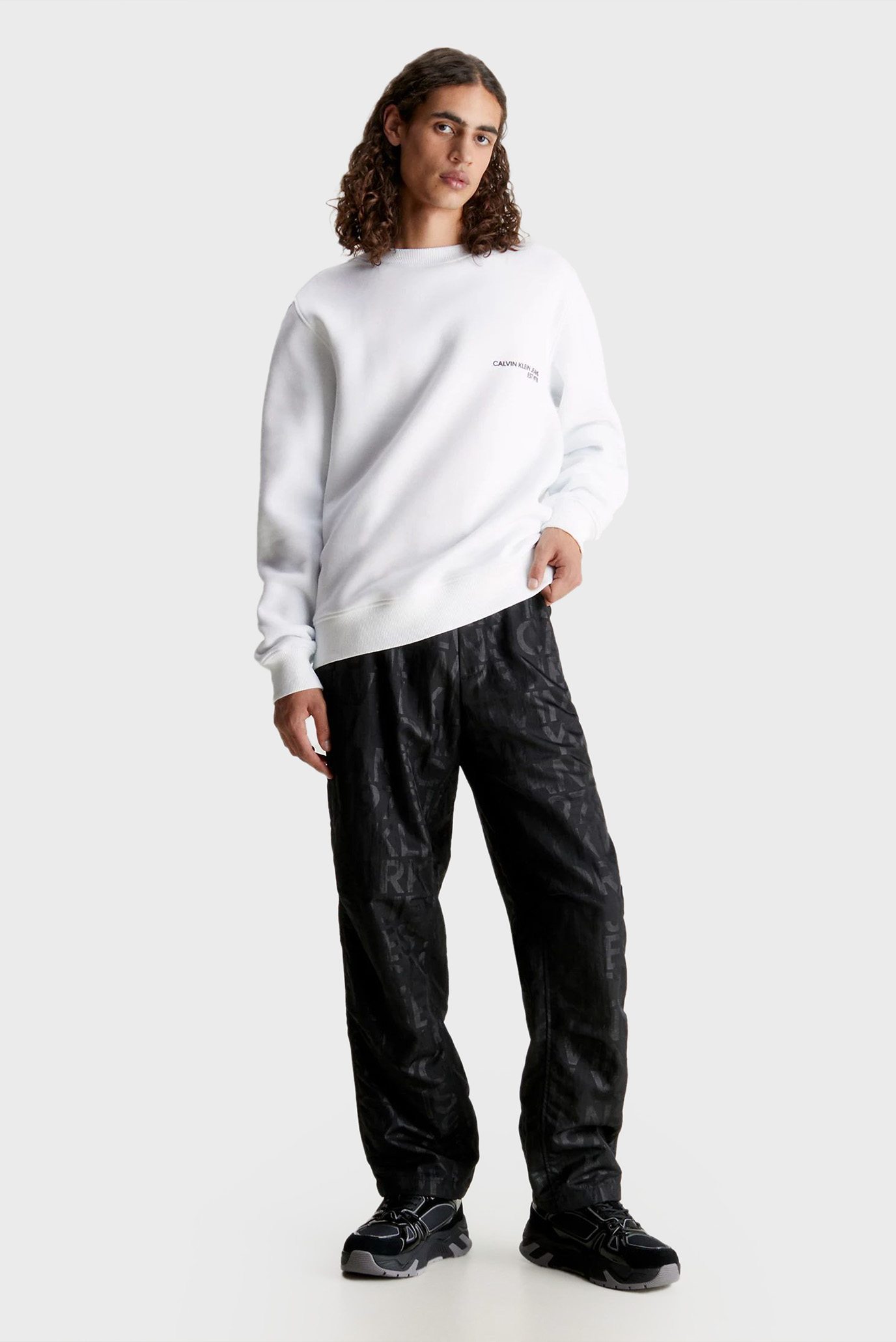 Свитшот CK SPRAY CREW NECK 5