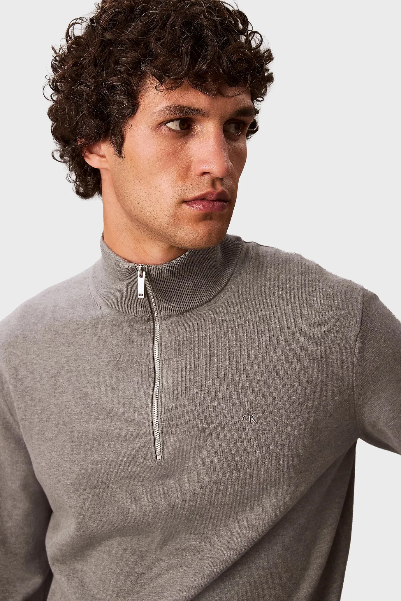 Свитер LS SUPIMA QZ SWEATER 12GG 2