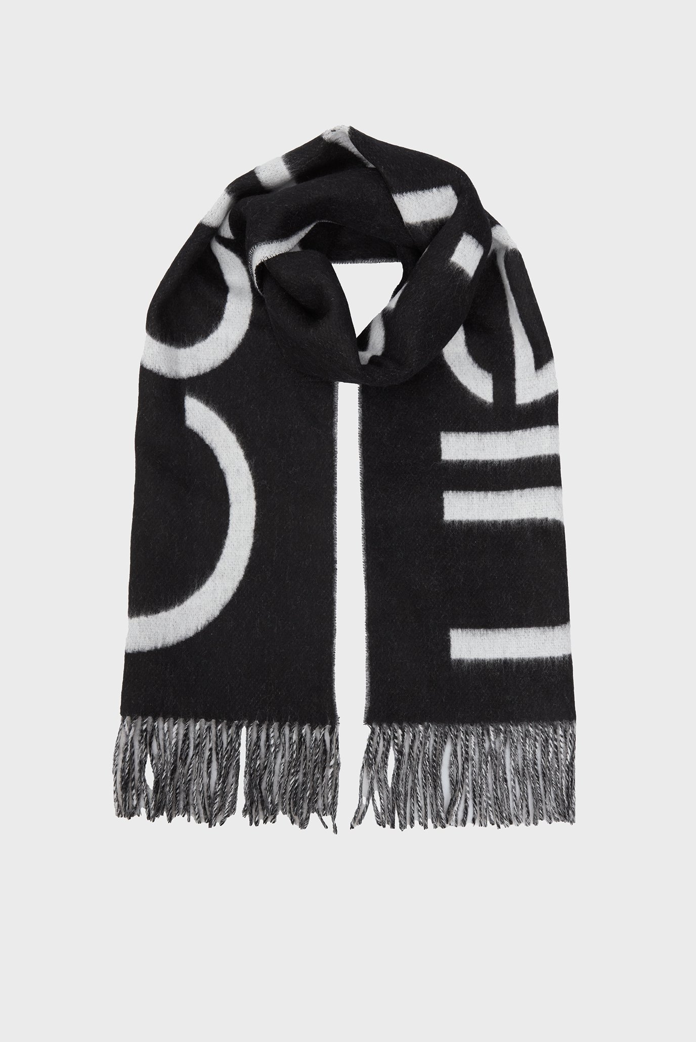 Шарф BOLD LOGO BRUSHED WOOL MW SCARF 1