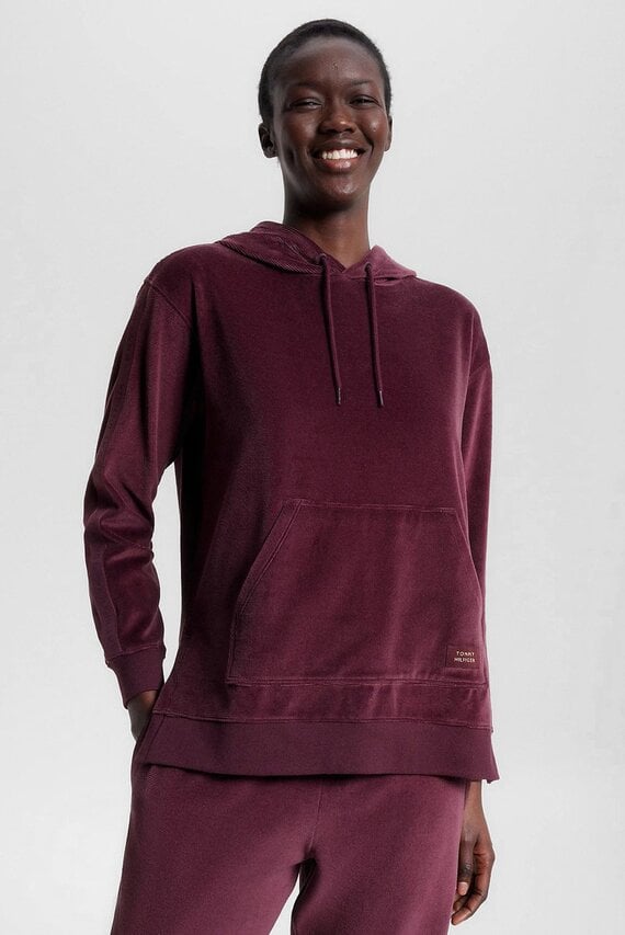 Худи LONG HOODIE VELOUR