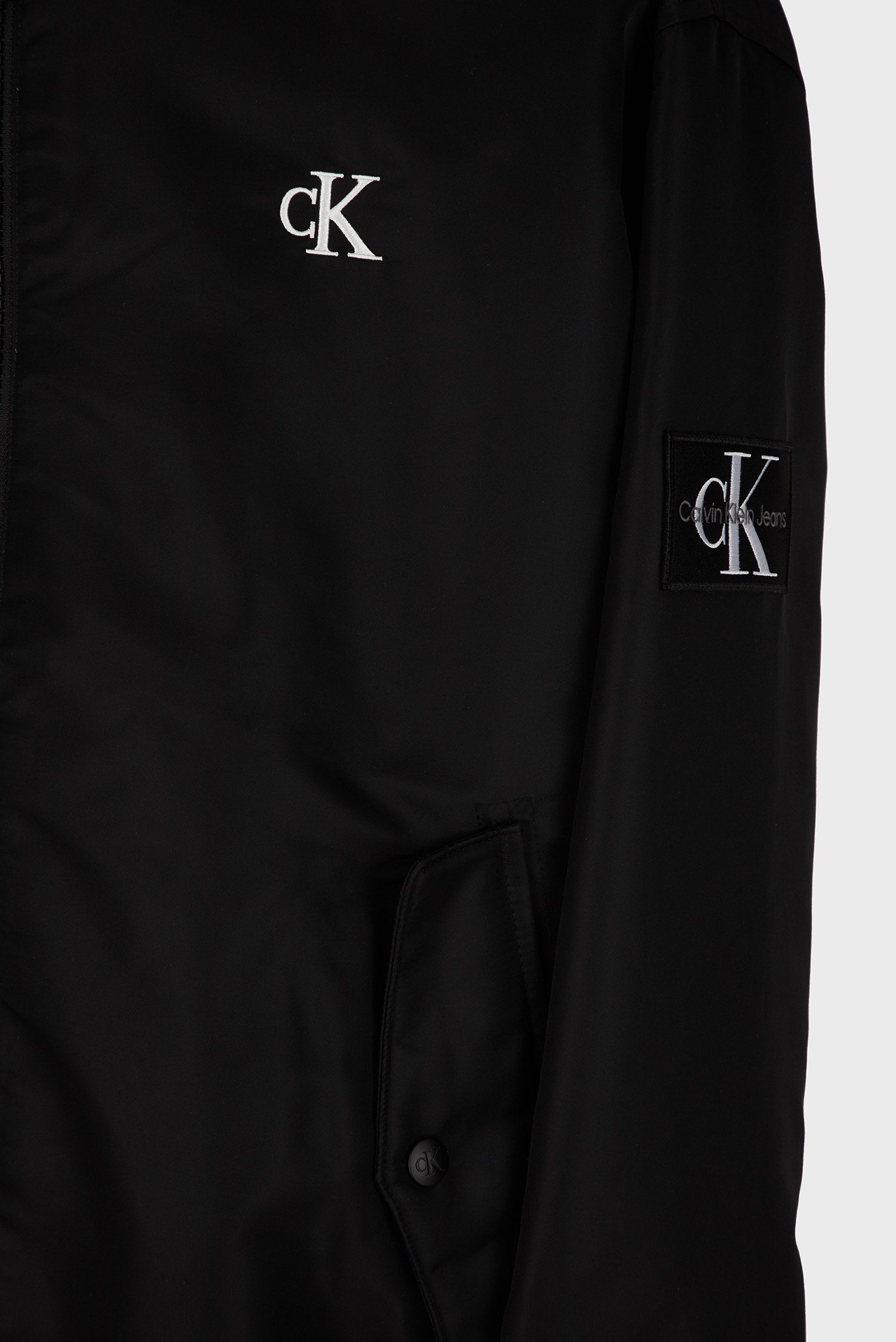 Мужской черный бомбер 2