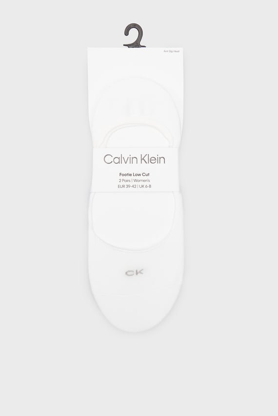 Следы CK WOMEN FOOTIE LOW CUT 2P