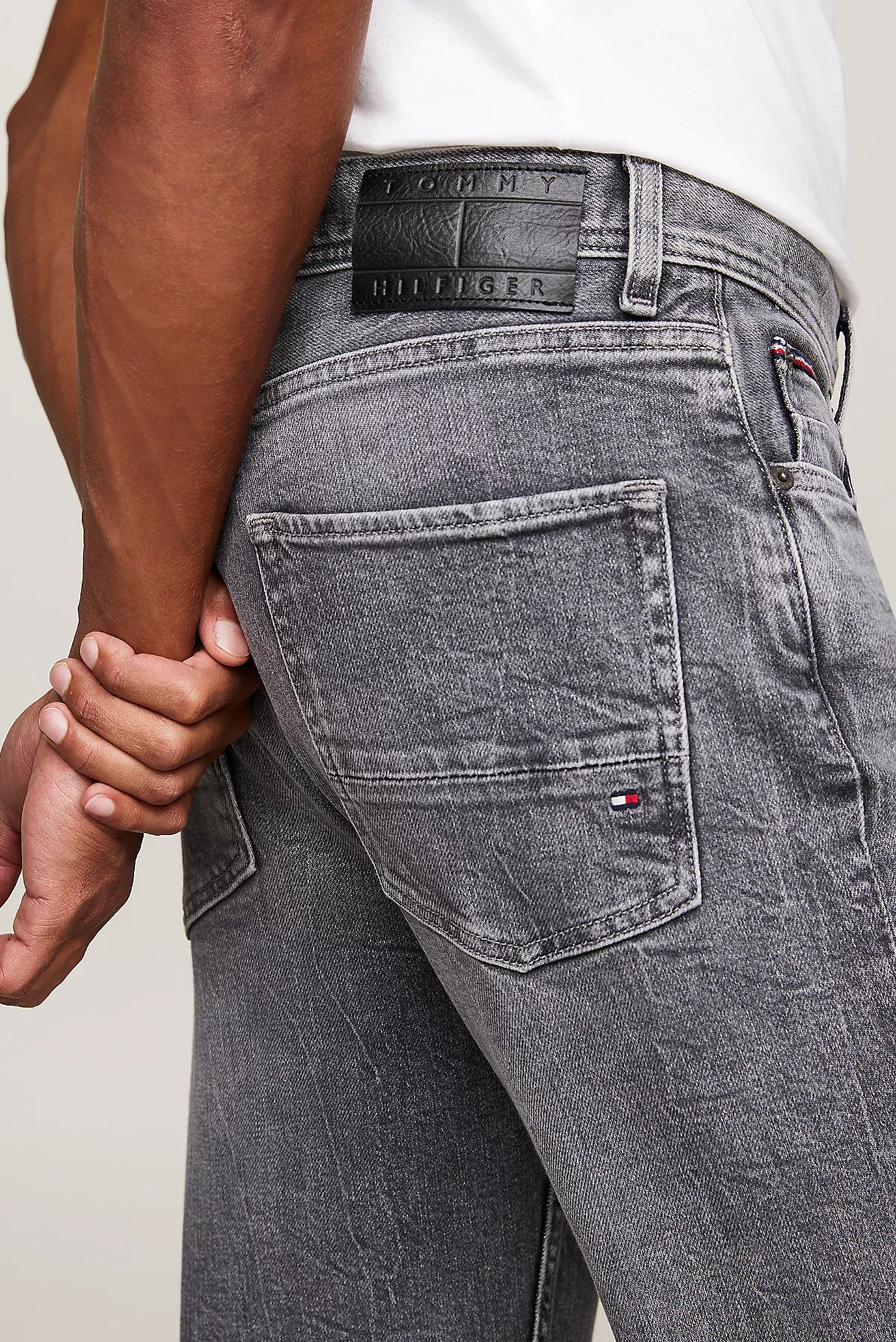 Мужские серые джинсы STRAIGHT DENTON STR CARVER GREY 4