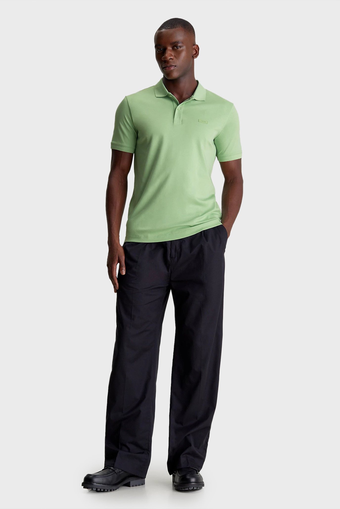 Поло SMOOTH COTTON  SLIM POLO 2