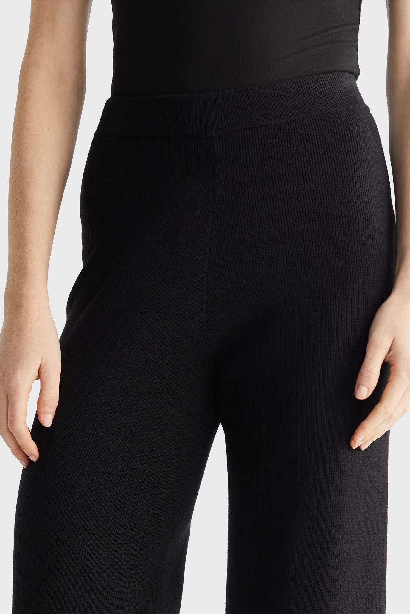 Штаны RIB WIDE LEG PANTCalvin Klein Штаны RIB WIDE LEG PANT 7