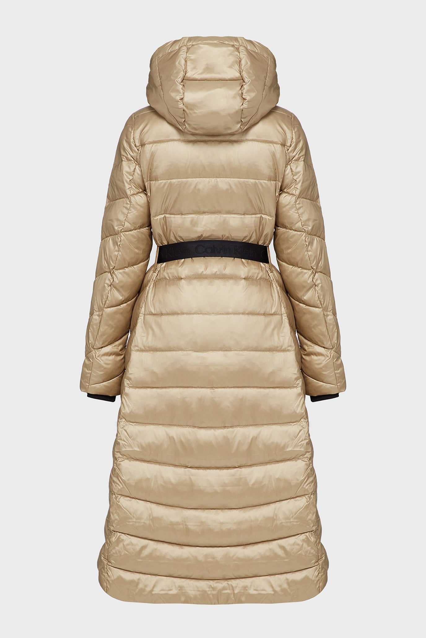 Женская бежевая куртка ESSENTIAL BELTED MAXI 2