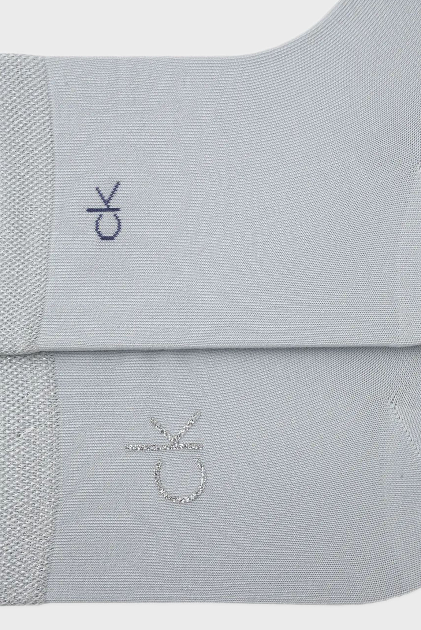 Носки CK WOMEN SHORT SOCK 2P SHINY LOGOCalvin Klein Jeans Носки CK WOMEN SHORT SOCK 2P SHINY LOGO 2