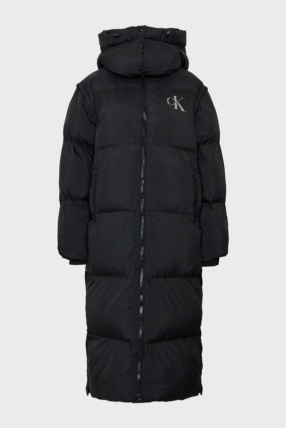 Куртка зимняя REMOVABLE SLEEVES LONG PUFFER