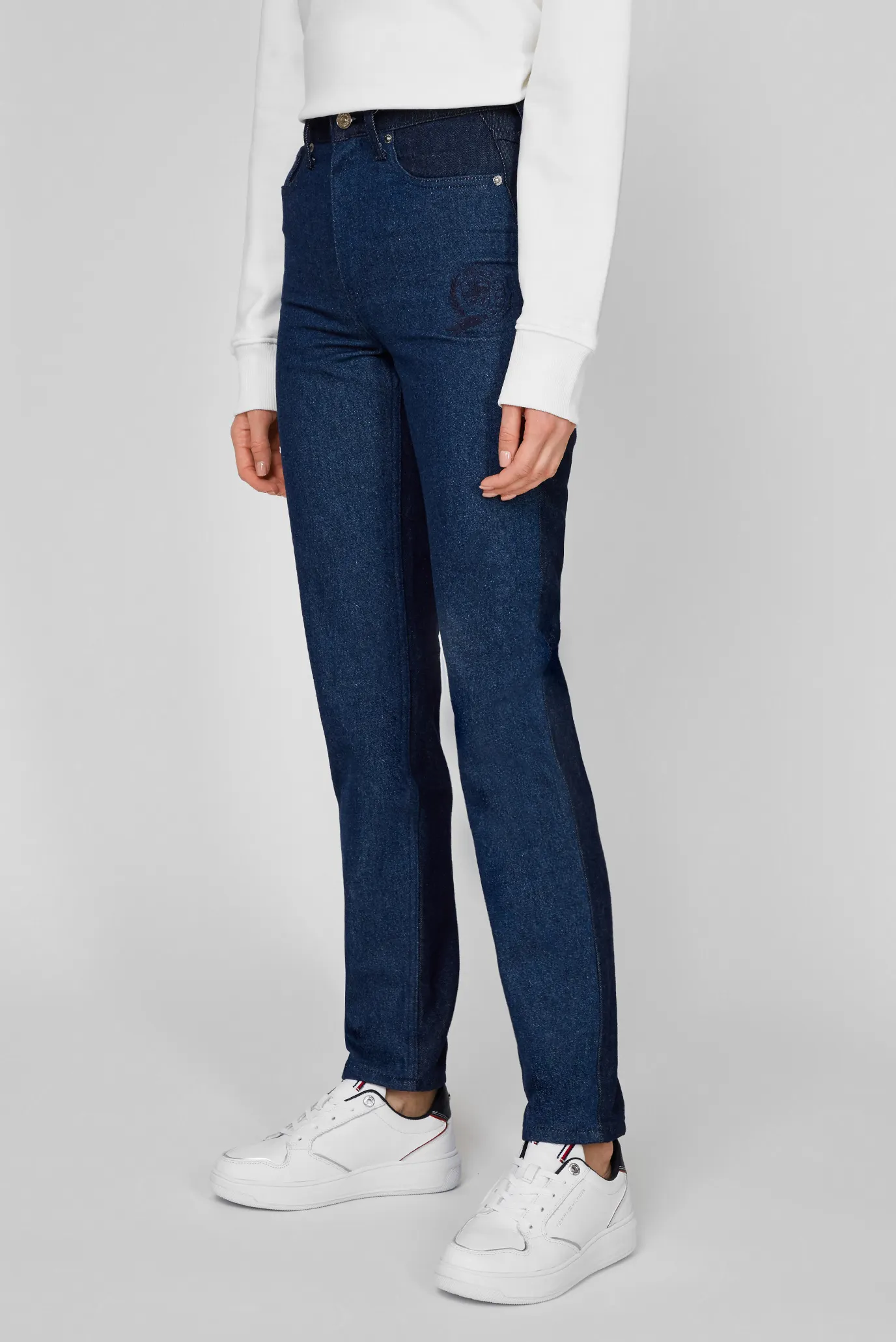 Женские синие джинсы CON NEW CLASSIC STRAIGHT 8