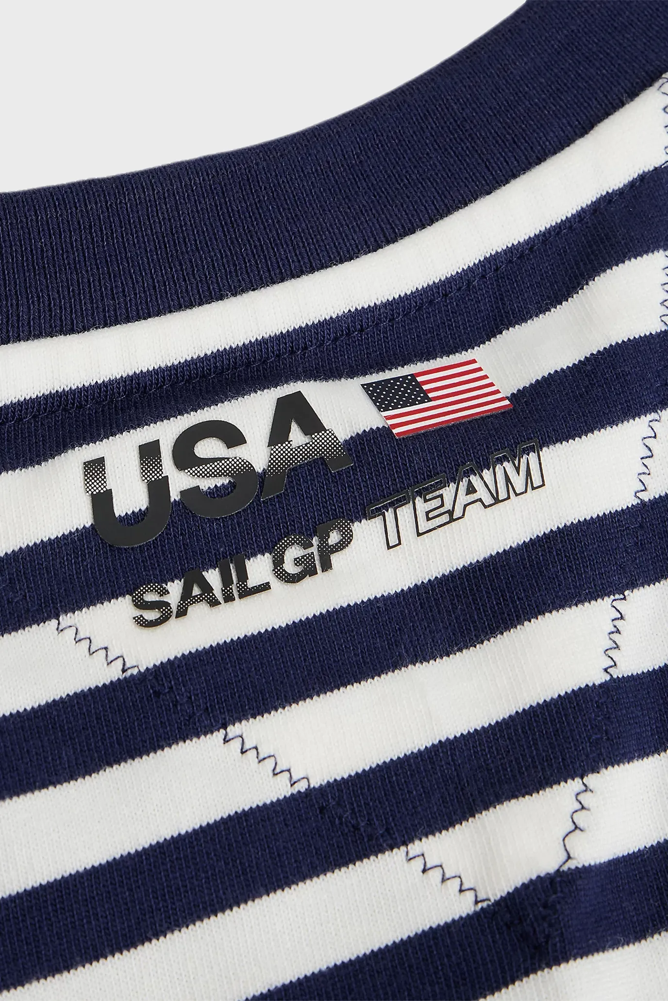 Футболка US SAILGP MARINE STRIPE TEE 6
