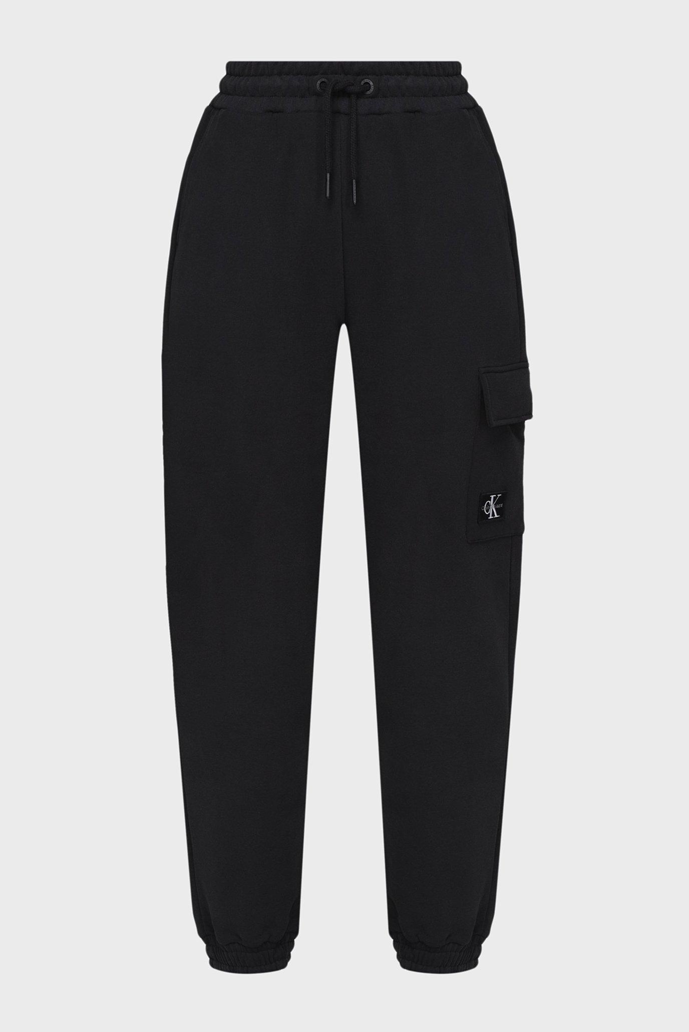 Женские черные спортивные брюки BADGE CARGO JOG 4