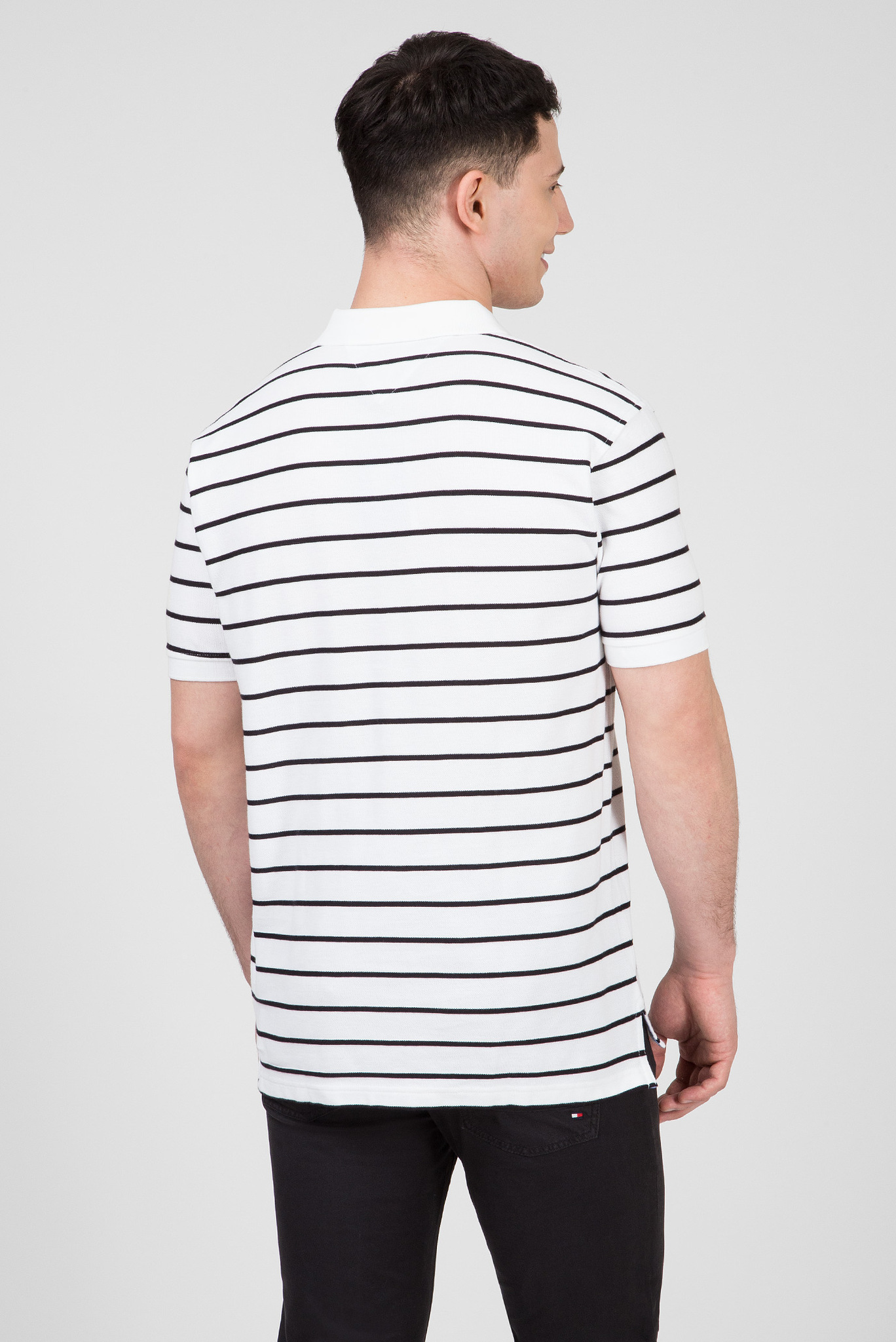 Мужское поло в полоску WCC TEXTURE STRIPE 3