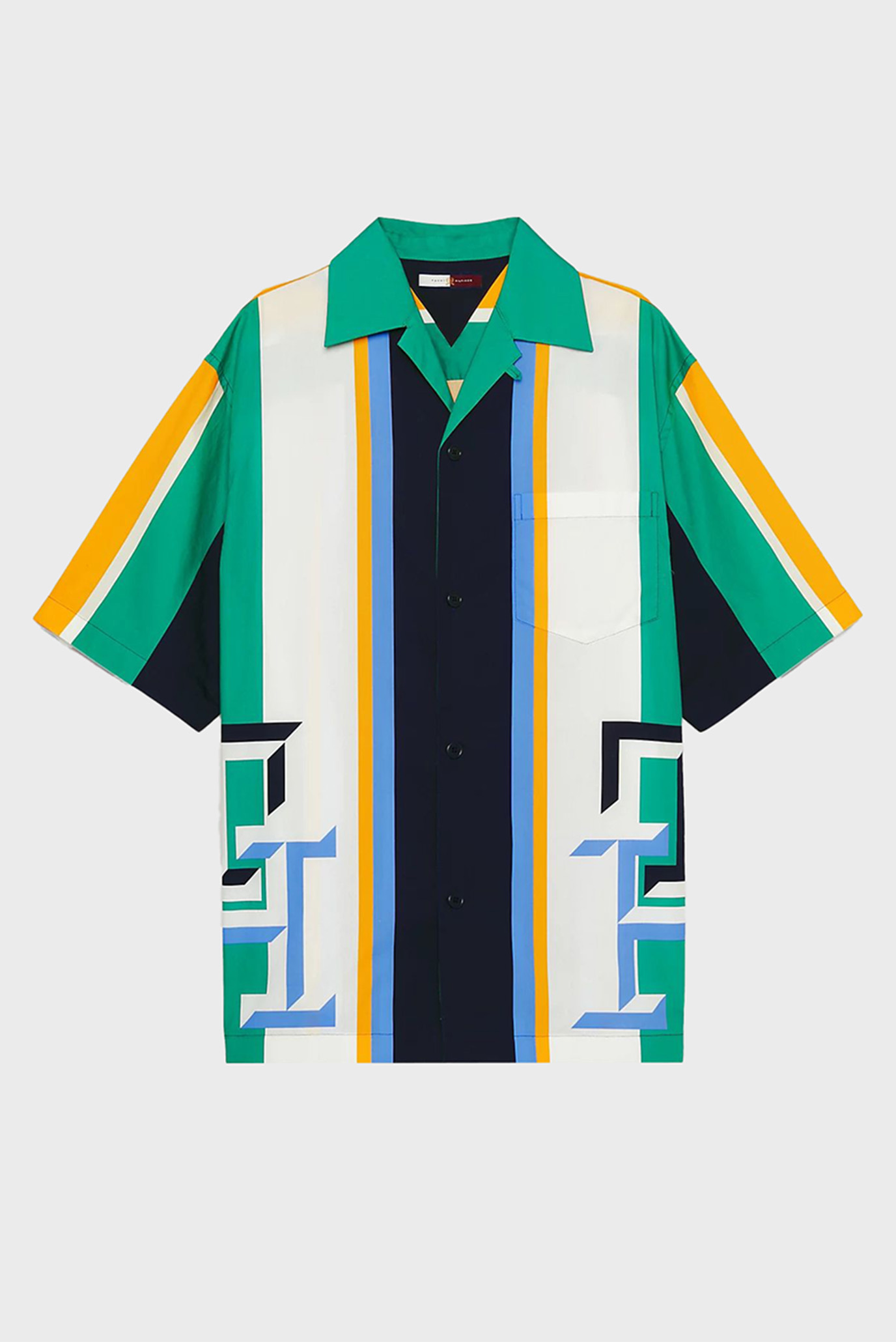 Рубашка с коротким рукавом THC MONOGRAM CUBAN COLLAR 6