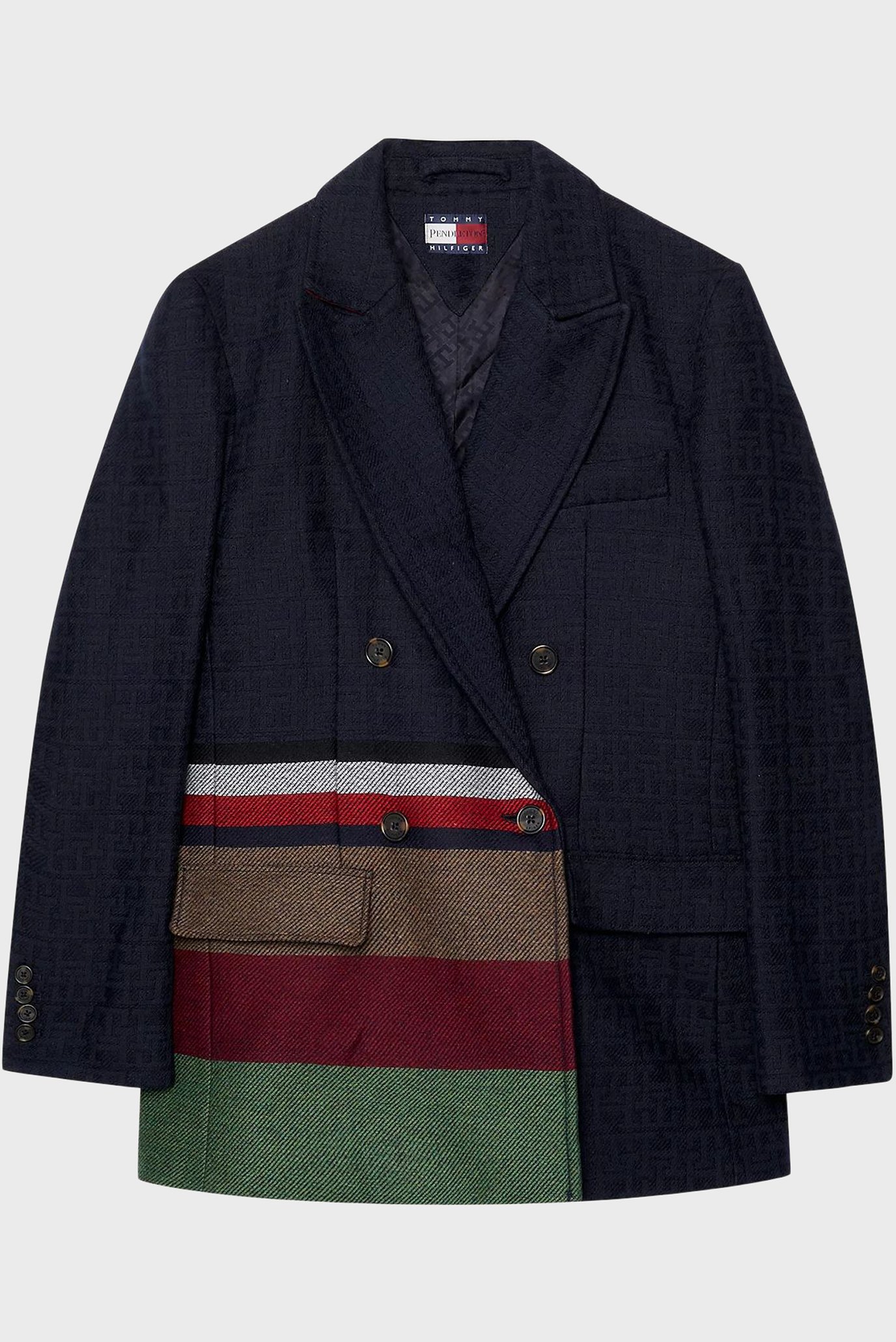 Темно-синий пиджак (унисекс) Tommy x Pendleton 6