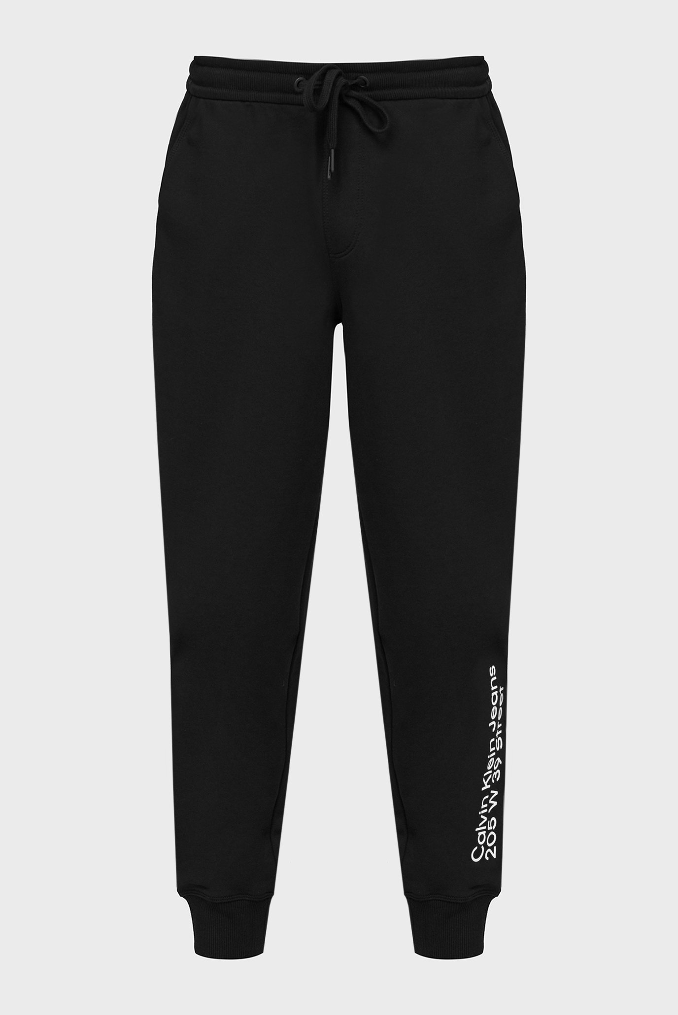 Мужские черные спортивные брюки CK ADDRESS LOGO HWK PANT 1