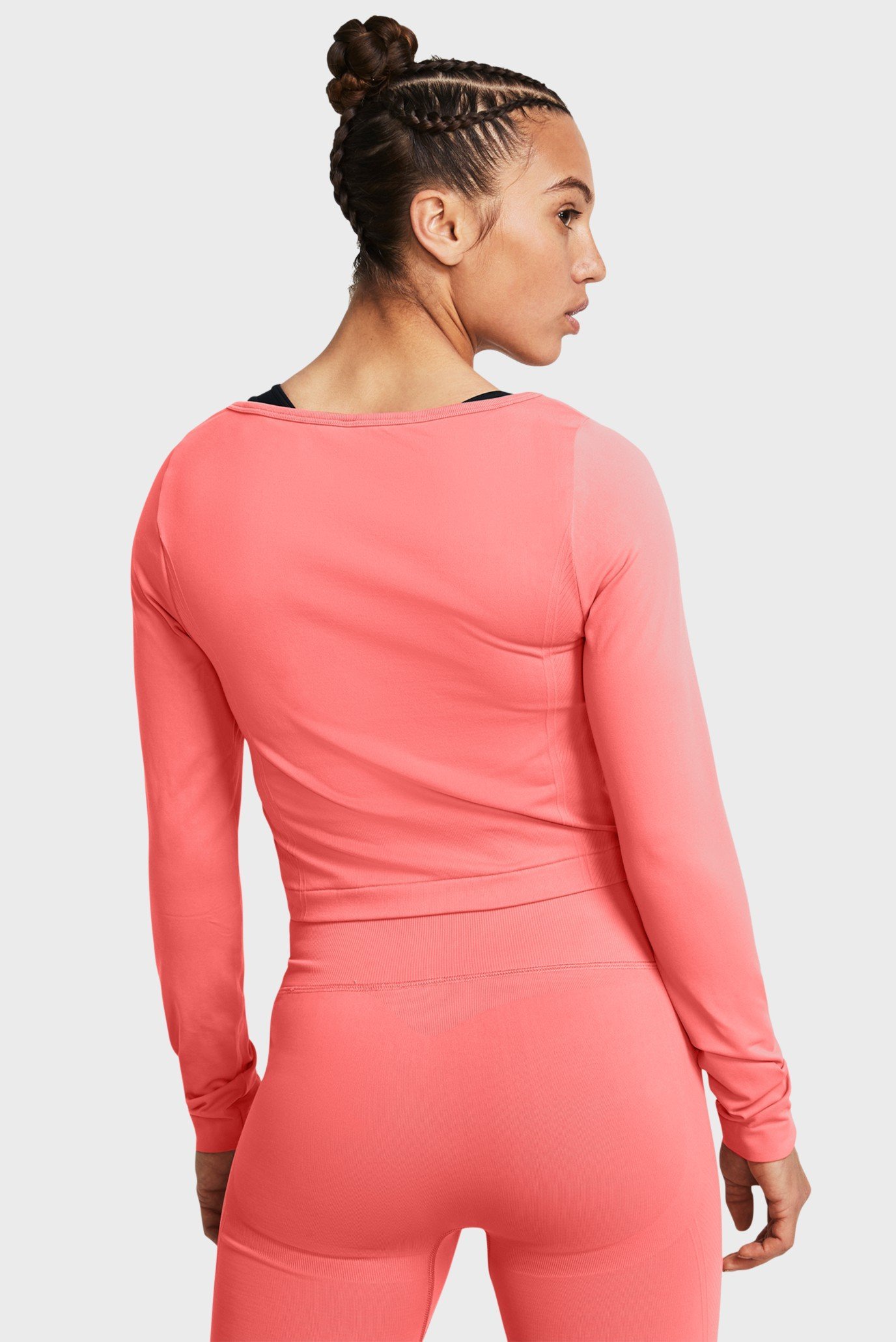 Лонгслив/UA Train Seamless LS-PNK 2
