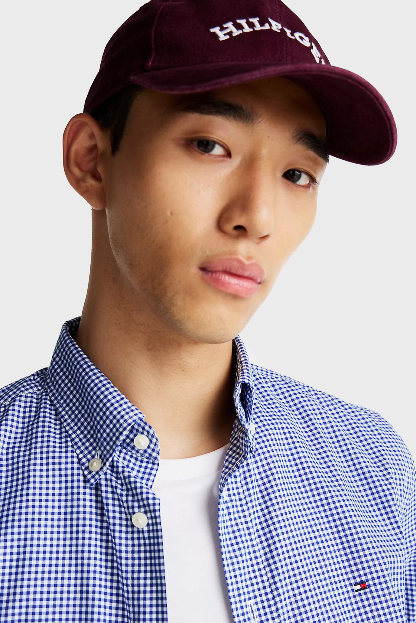 Мужская рубашка в клетку FLEX POPLIN GINGHAM RF 4